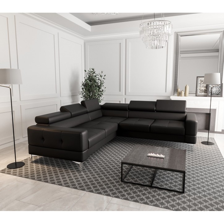 copy of Canapé d'angle reversible ANDRE 202 x 85 cm en plusieurs couleurs