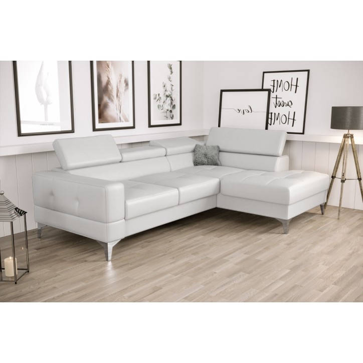 copy of Canapé d'angle reversible convertible ANDRE 202 x 85 cm en plusieurs couleurs