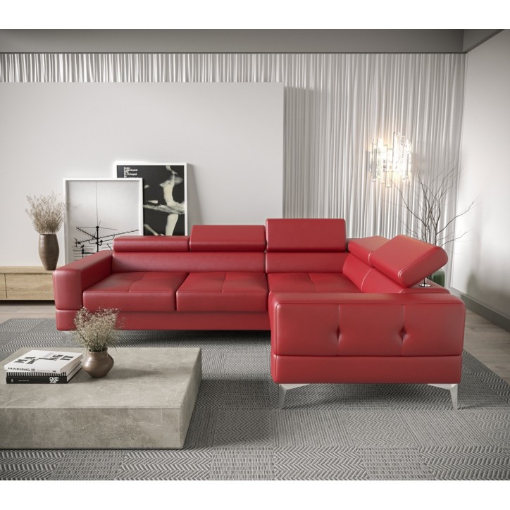 copy of Canapé d'angle reversible ANDRE 202 x 85 cm en plusieurs couleurs