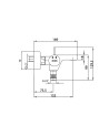 Mitigeur baignoire PURITY chrome