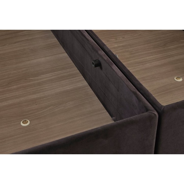 LIT coffre NIRON JULIETTE LUXE 160x200 cm