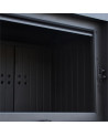 copy of Inserto para chimenea MBZ 13 BS cristal en el lado derecho cristal curvado puerta de guillotina