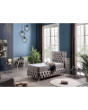 LIT coffre DIEGO anthracite  et tête de lit inclus 90/160x200 cm