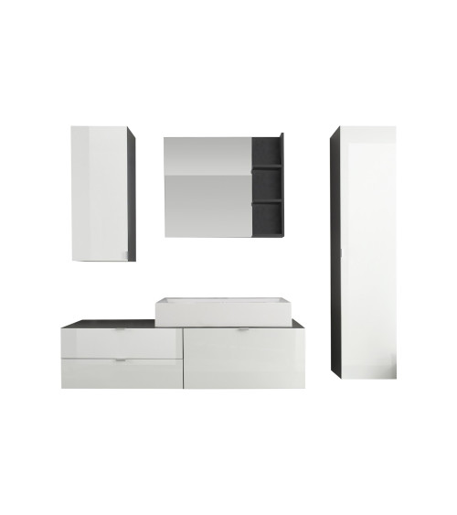Conjunto de baño CORA 140 x 50 x 53 cm