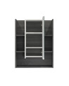 copy of Ensemble Salle de bain CORA : meuble suspendu avec vasque + 2 colonnes + miroir 140 x 50 x 53 cm