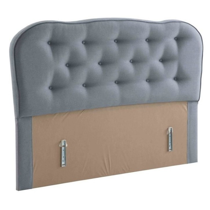LIT coffre VIOLET gris + matelas et tête de lit inclus 160x200 cm