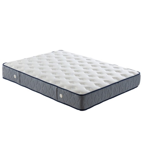 LIT coffre VIOLET gris + matelas et tête de lit inclus 160x200 cm