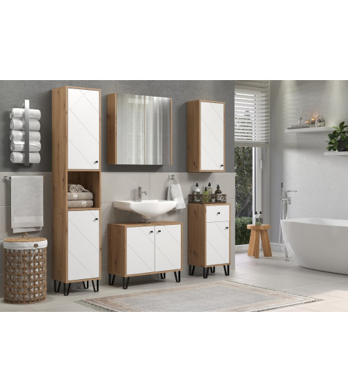 Conjunto de muebles de baño BIANCA 69 x 61 x 33 cm