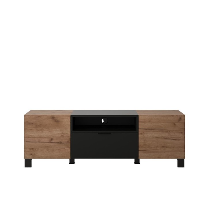Sala de estar KYOTO completa: mesa de centro, móvel de TV, armário expositor, cómoda alta, (buffet)
