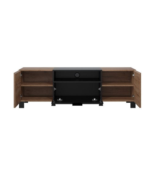 Sala de estar KYOTO completa: mesa de centro, móvel de TV, armário expositor, cómoda alta, (buffet)