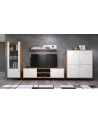 copy of Salon complet KYOTO : table basse, meuble TV, vitrine, commode haute, (buffet)