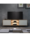 copy of Salon complet KYOTO : table basse, meuble TV, vitrine, commode haute, (buffet)