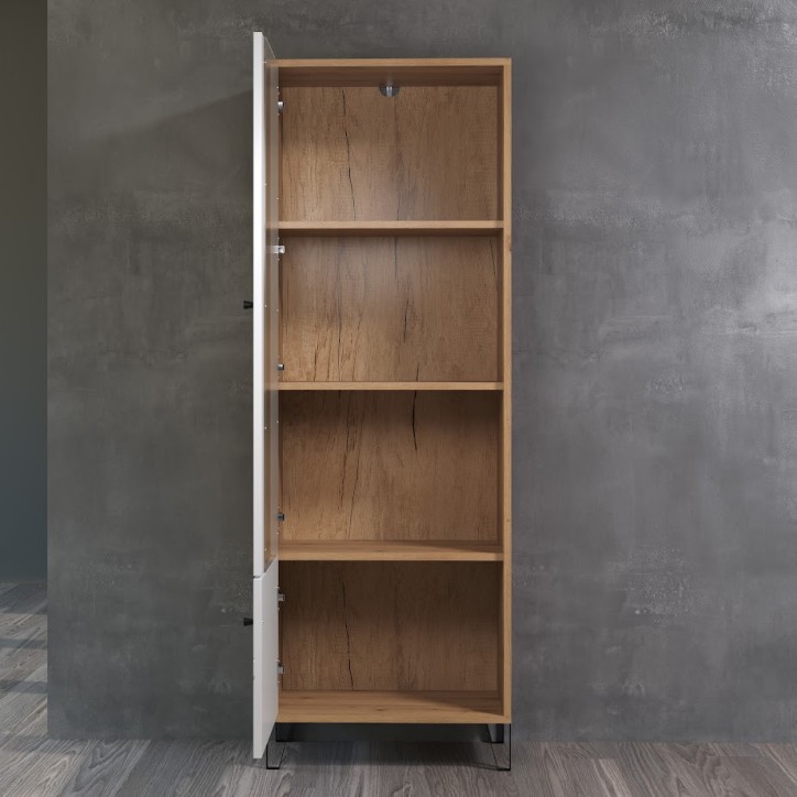 copy of Salon complet KYOTO : table basse, meuble TV, vitrine, commode haute, (buffet)
