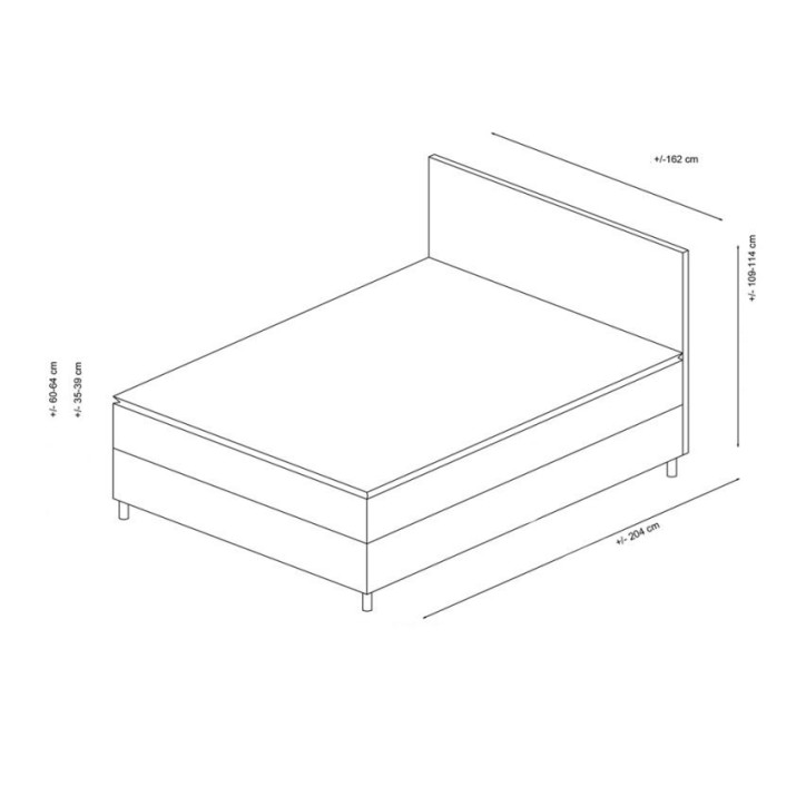 LIT coffre ORILA 160x200 cm LIT coffre ORILA 160x200 cm