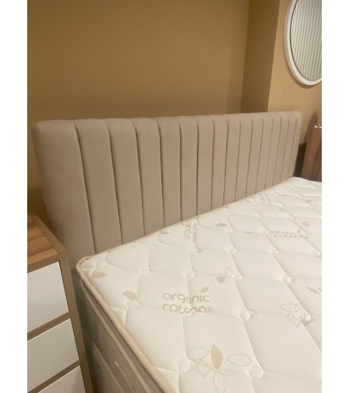 LIT coffre + tête de lit SAFIR 160x200 cm