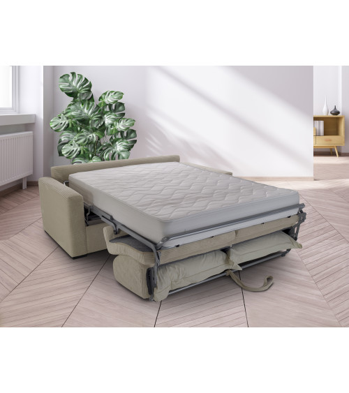 Canapé convertible 3 places TORINO matelas 20 cm