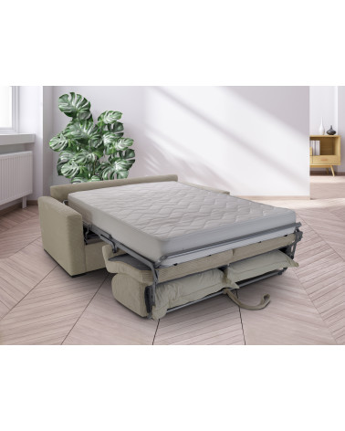 Canapé convertible 3 places TORINO matelas 20 cm