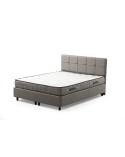 LIT coffre VITALIA 160x200 cm gris