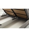 LIT coffre VITALIA 160x200 cm gris