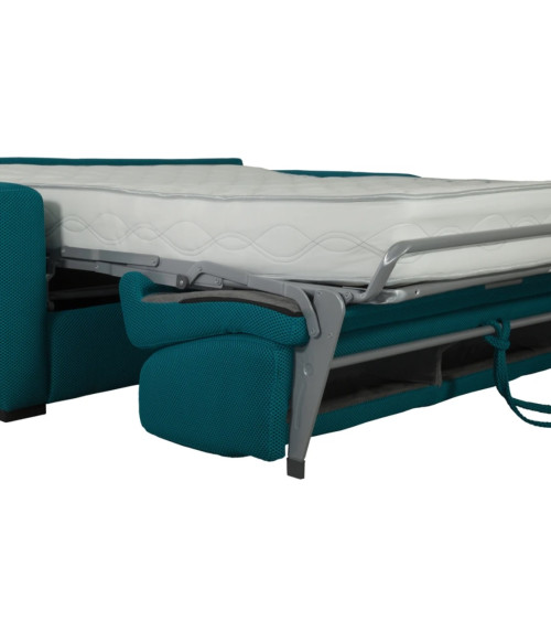 Canapé convertible 3 places TOSCANE avec 22 cm d'épaisseur de matelas