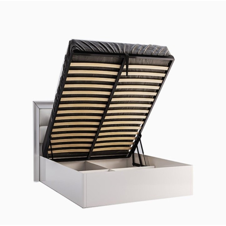 Lit coffre BELLA blanc 140 cm Lit coffre BELLA blanc 140 cm