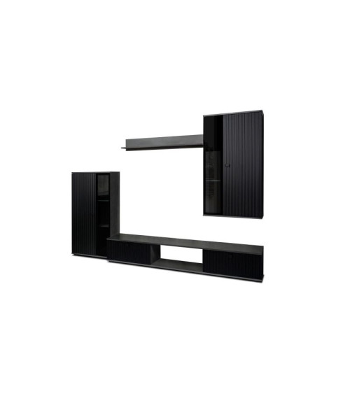 Soggiorno CALI 240 cm nero