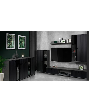 CALI complete woonkamer zwart