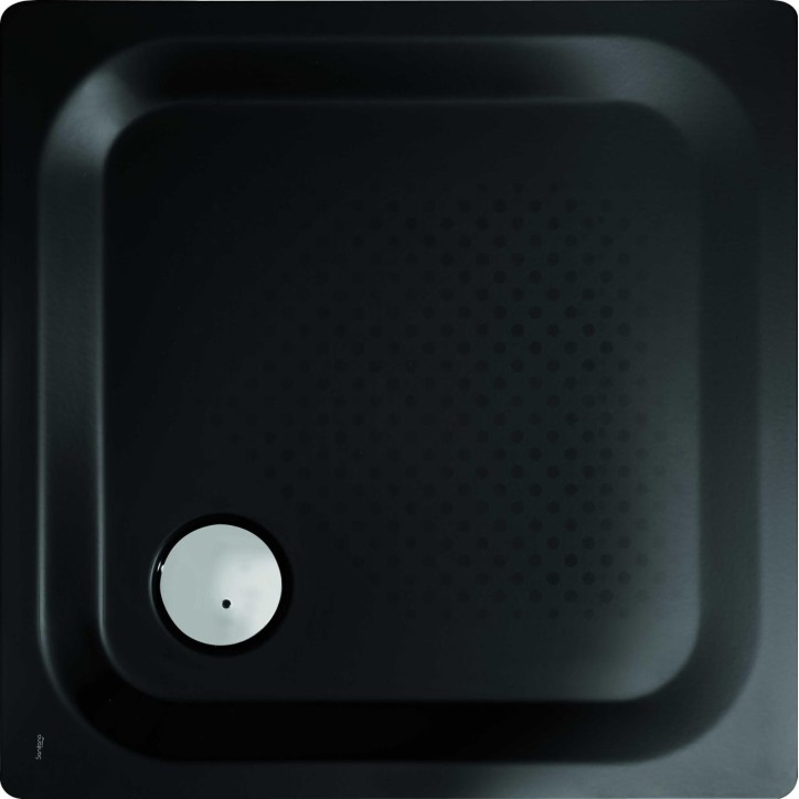 Plato de ducha acero esmaltado SLIM 100x100x3 cm