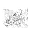 Cocina de leña CARLO 72 cm 3 colores a elegir
