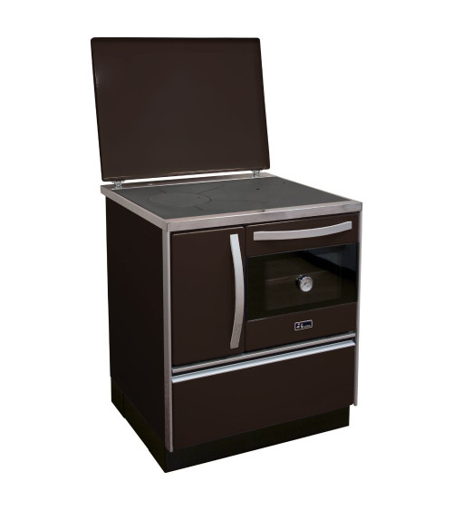 Cuisinière à bois CARLO 72 cm 3 coloris au choix