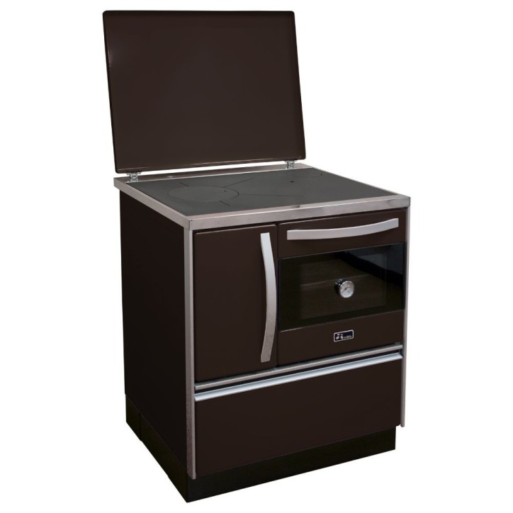 Cuisinière à bois CARLO 72 cm 3 coloris au choix