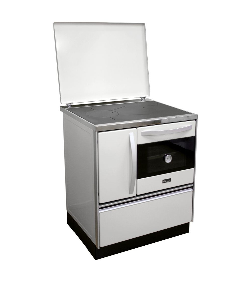 Cuisinière à bois CARLO 72 cm 3 coloris au choix