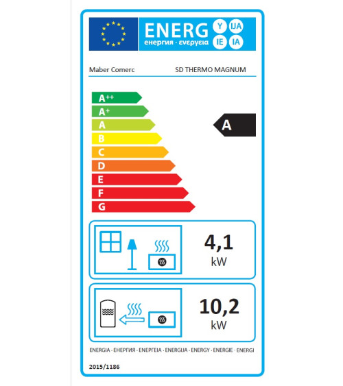 copy of Cuisinière à bois CARMIN 90 cm