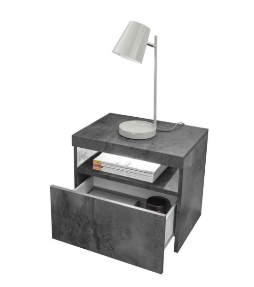 Lot de 2 chevets DESMOLINIA Oxyde