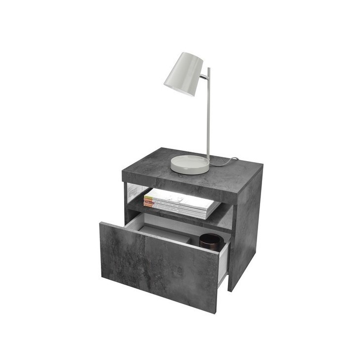 Lot de 2 chevets DESMOLINIA Oxyde