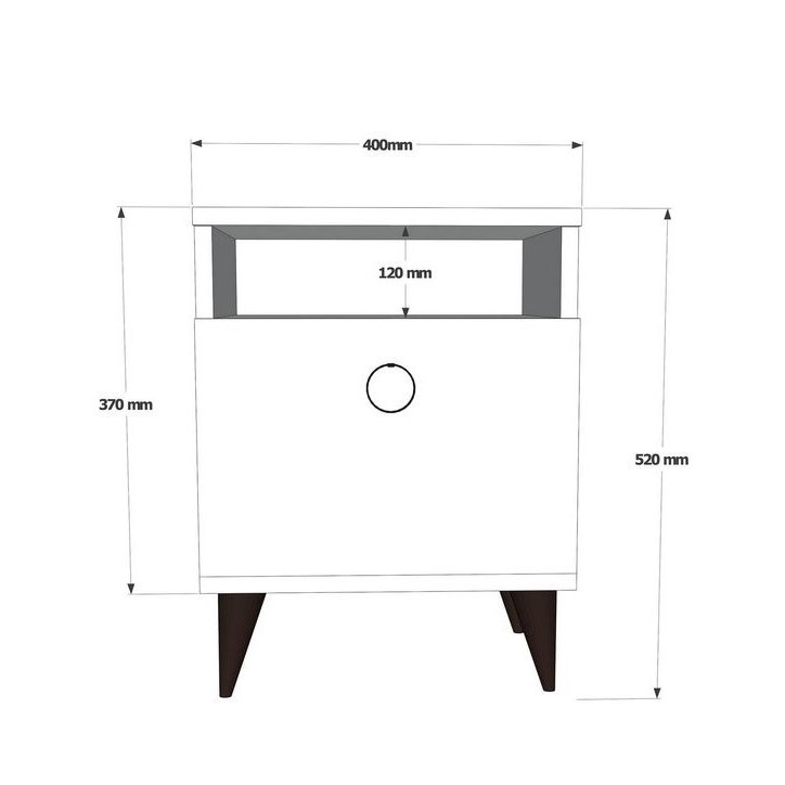 TABLE DE CHEVET BARLO