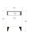 TABLE DE CHEVET BARLO