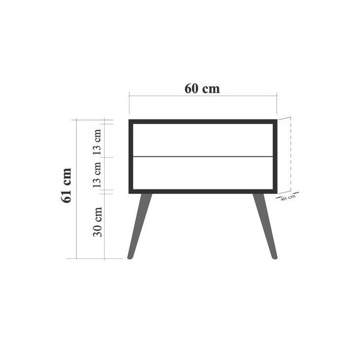 TABLE DE CHEVET CITY TEXTURE