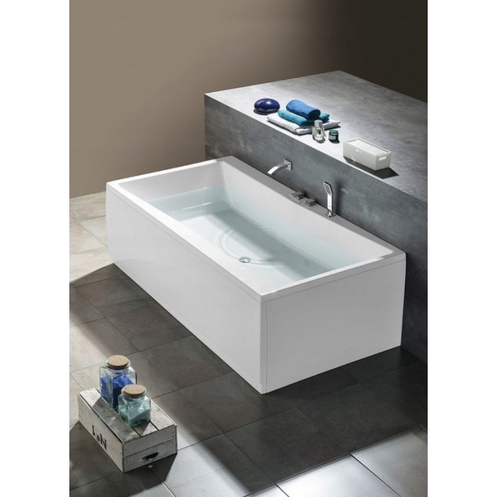 QUEST Badewanne 180X100X49 CM