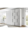 Armoire SATORI gris 179x205x57 cm