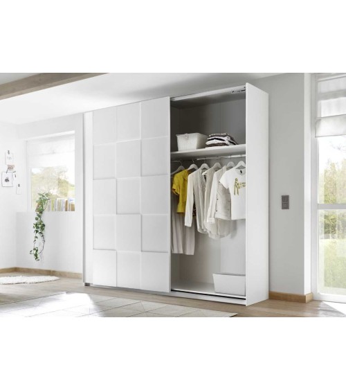 Armoire SATORI gris 179x205x57 cm