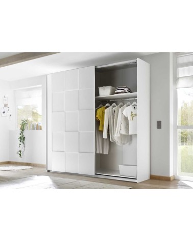 Armoire SATORI gris 179x205x57 cm