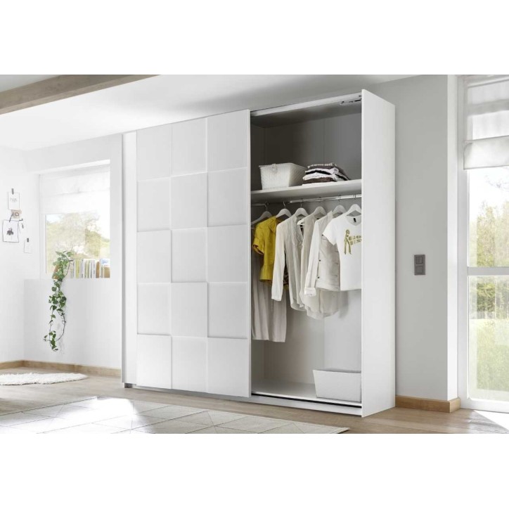 Armoire SATORI gris 179x205x57 cm