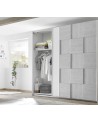 Armoire SATORI gris 179x205x57 cm
