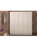 Armoire GOLD COUNTRY blanc 175x52x180 cm