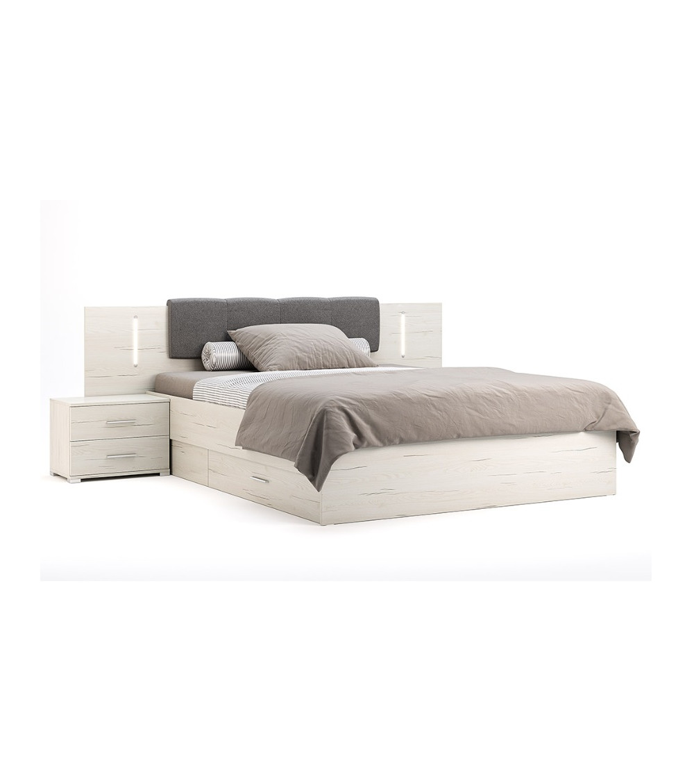 Cama EMMA pinho 160 cm