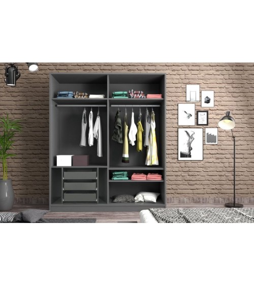 Armoire PRESTIGE 160 x 56 x 190 CM