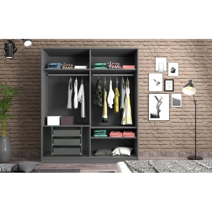 Armoire PRESTIGE 160 x 56 x 190 CM