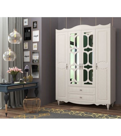 Armoire CANSU 140 x 52 x 190 CM