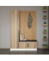 Meuble d'entrée KALE 135 cm bois